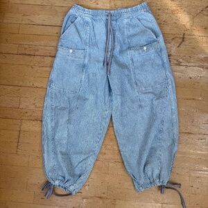 We The Free Bright Eyed Low-Slung Pull-On Jeans SIze Large